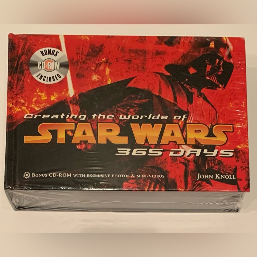 Star Wars 365 Days Book w/ Bonus CD ROM by John Knoll